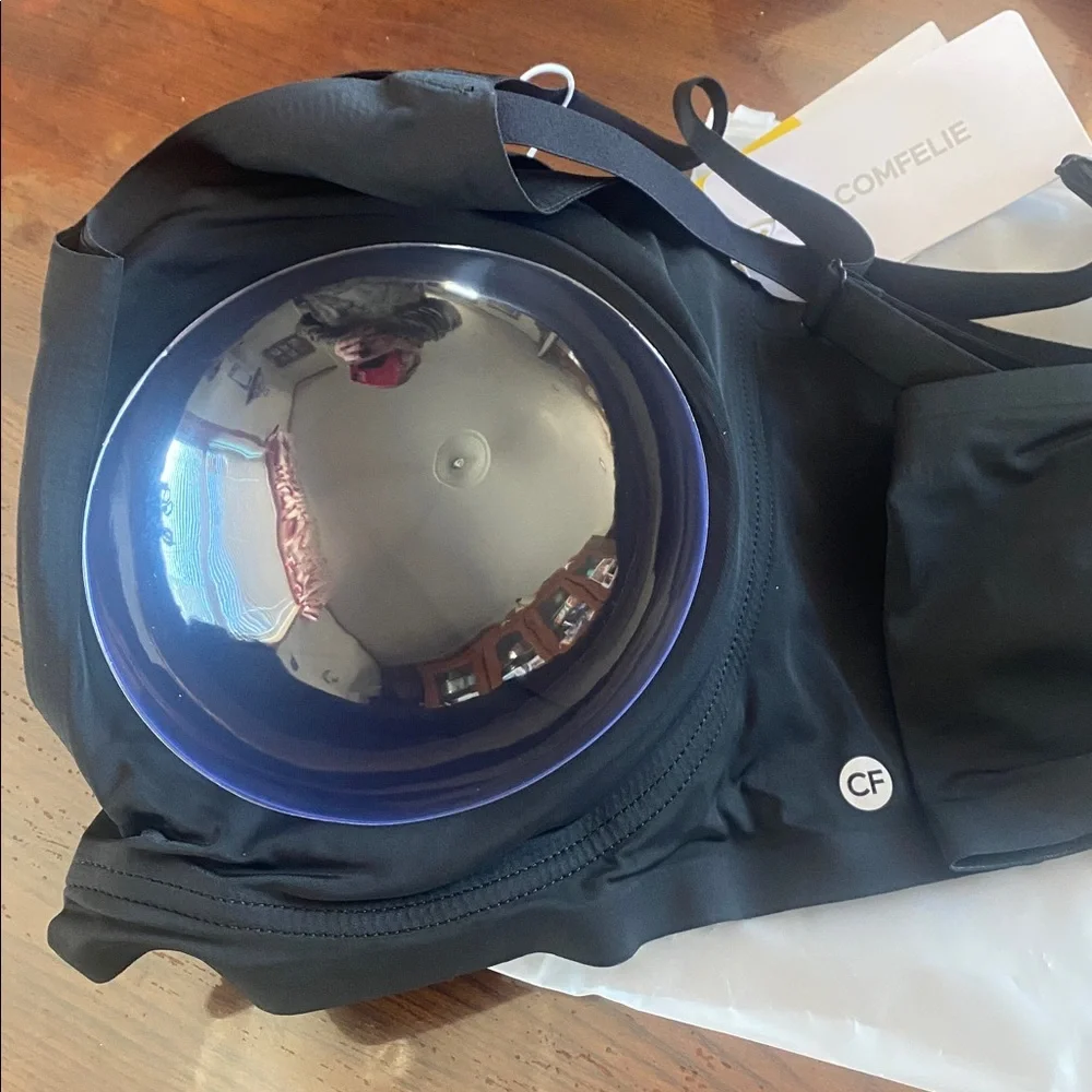 3X.  COMFELIE WIRE FREE COMFORT SEAMLESS FULL COVERAGE BRA - Picture 5 of 9